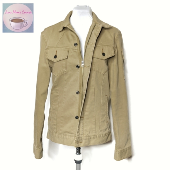 Levi's Other - Levi's Full Zip Button Up Trucker Jacket Khaki
